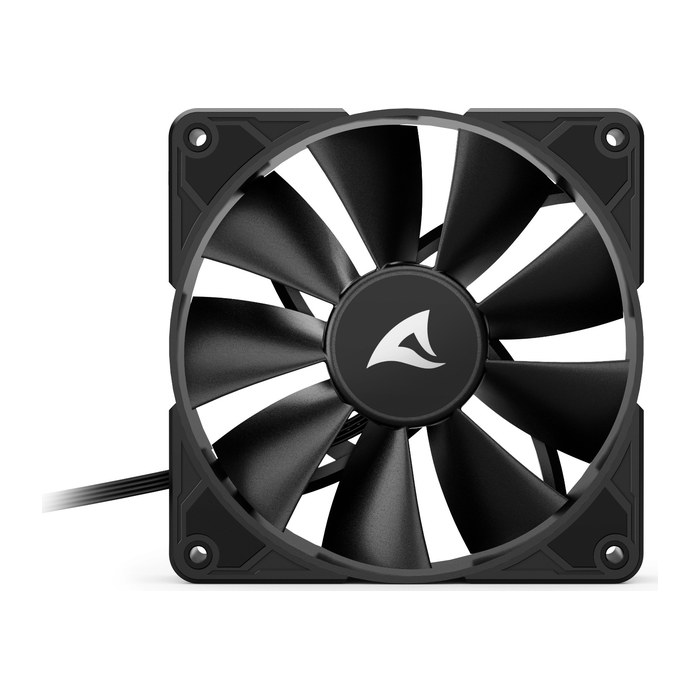 Sharkoon Lüfter 120*120*25 Silent Storm BW120 PWM FAN schwa