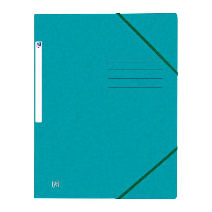 OXFORD Eckspanner TOP FILE+ DIN A4 aqua, 1 St.