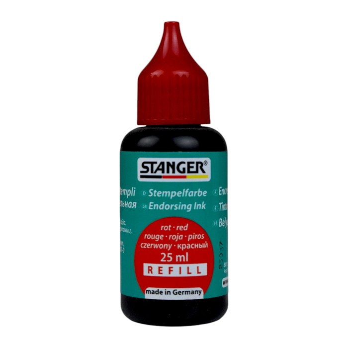 STANGER Stempelfarbe rot 25,0 ml