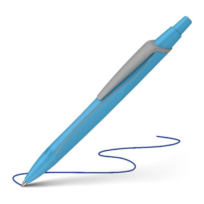 Schneider Kugelschreiber Reco neonblau, Schreibfarbe: blau, 1 St.
