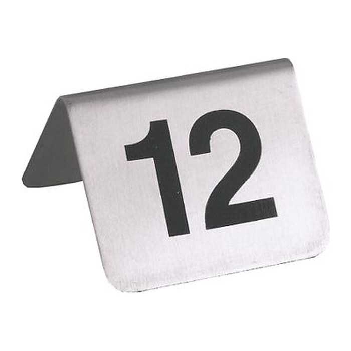 contacto 1-12 Tischnummern, 1 St.
