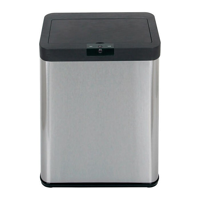 Echtwerk Sensor Mülleimer 48,0 l edelstahl, schwarz, 1 St.