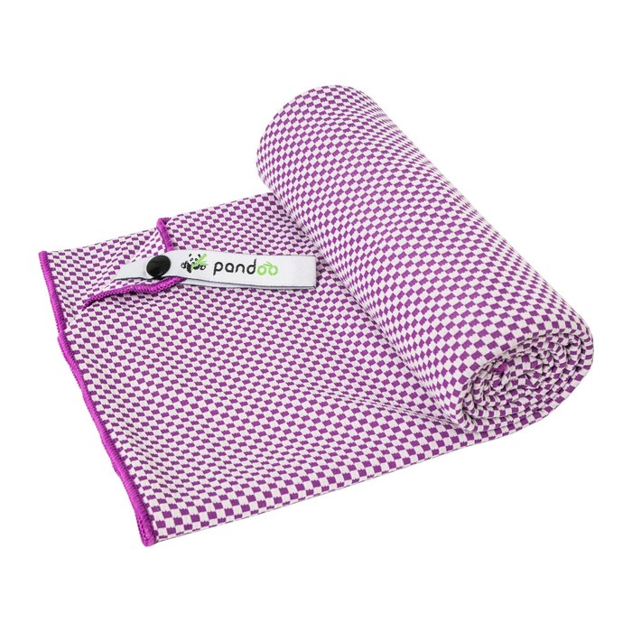 pandoo Badetuch S violett 40,0 x 80,0 cm