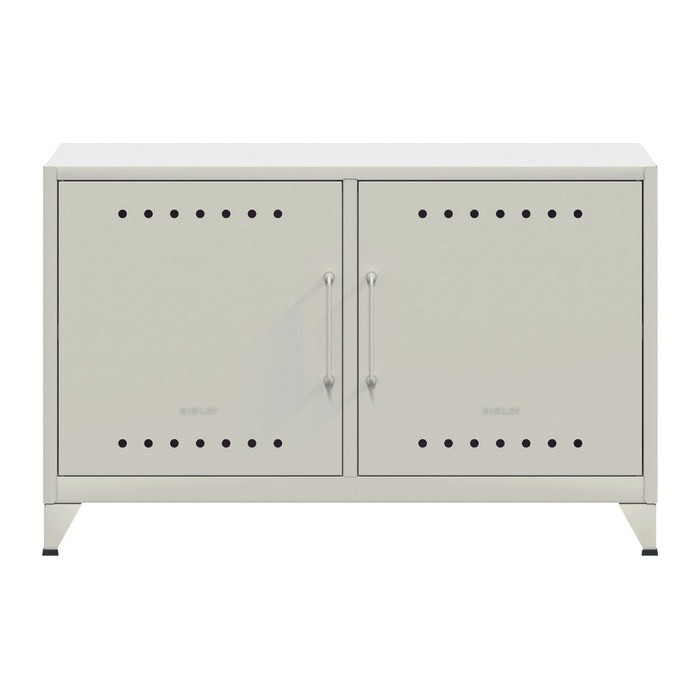 BISLEY Sideboard Fern Cabby, FERCAB696 verkehrsweiß 114,0 x 40,0 x 72,5 cm, 1 St.