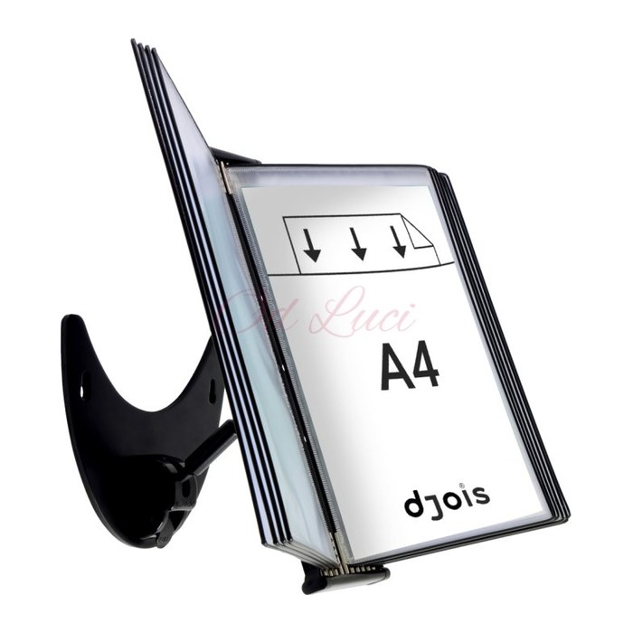 tarifold Sichttafelsystem 3D 475107 DIN A4 schwarz mit 10 St. Sichttafeln, 1 St.