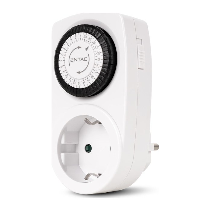 Entac Mechanischer Timer Mini 24 Stunden 24 Programme
