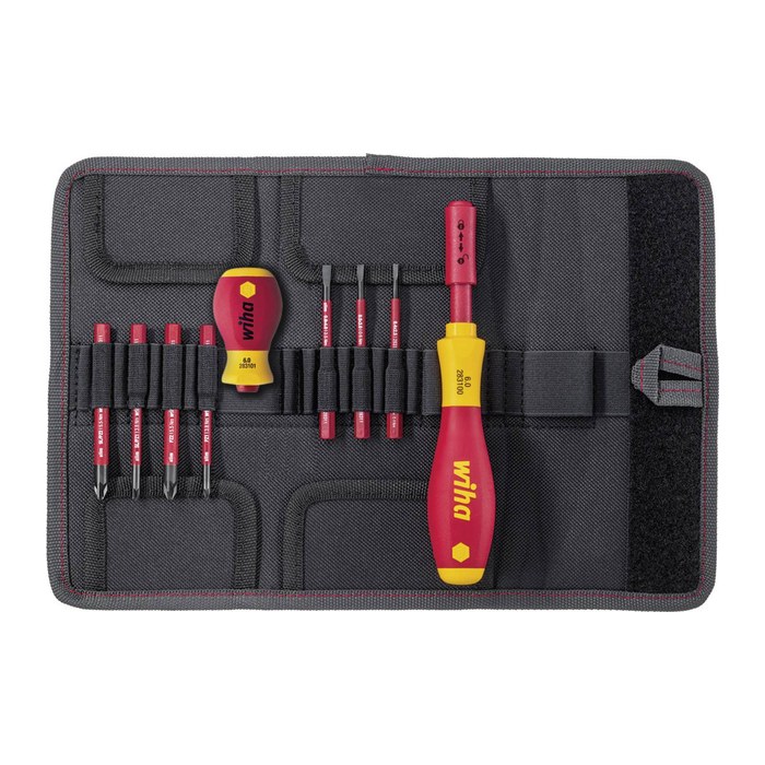 Wiha Schraubendreher-Set slimVario® electric PH/PZ/SL 41232 10-tlg.