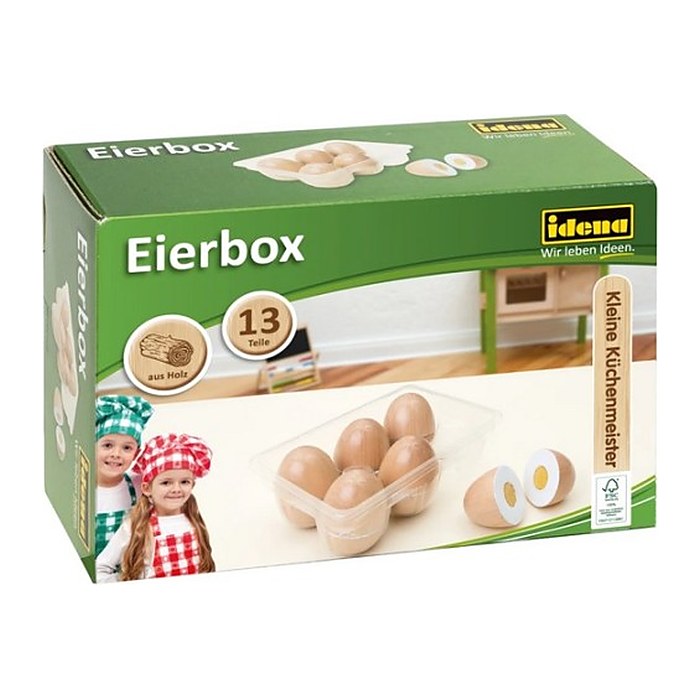 Idena Kaufladen Eierbox mehrfarbig