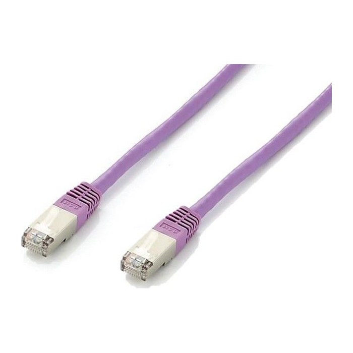 Equip Patchkabel Cat6A Plat.S/FTP 2xRJ45 1.00m lila LSZH Polybeutel
