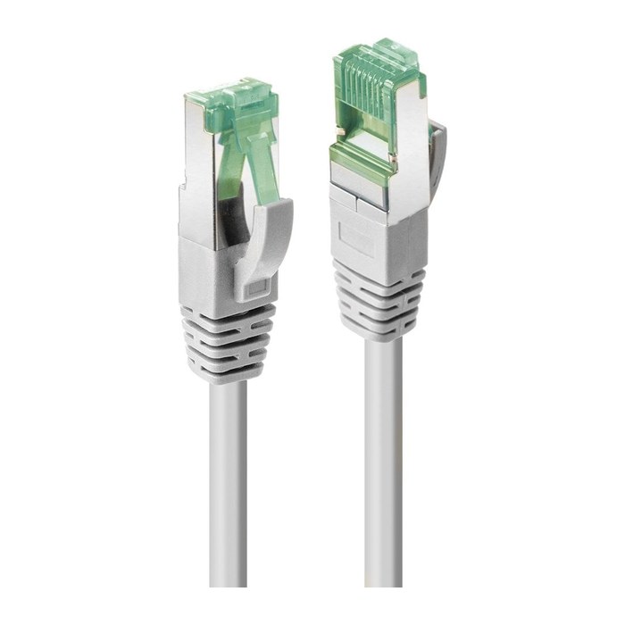 LINDY Patchkabel Cat.6A S/FTP GRS TPE grau 0.5m