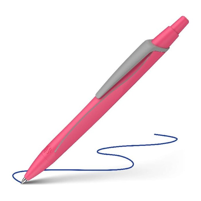 Schneider Kugelschreiber Reco neonpink, Schreibfarbe: blau, 1 St.