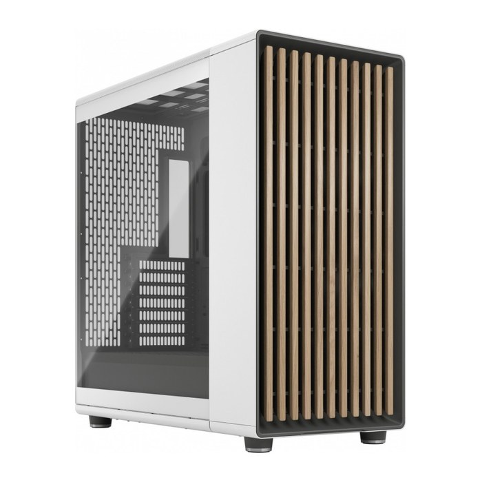 FRACTAL DESIGN Geh North XL Chalk White TG Clear