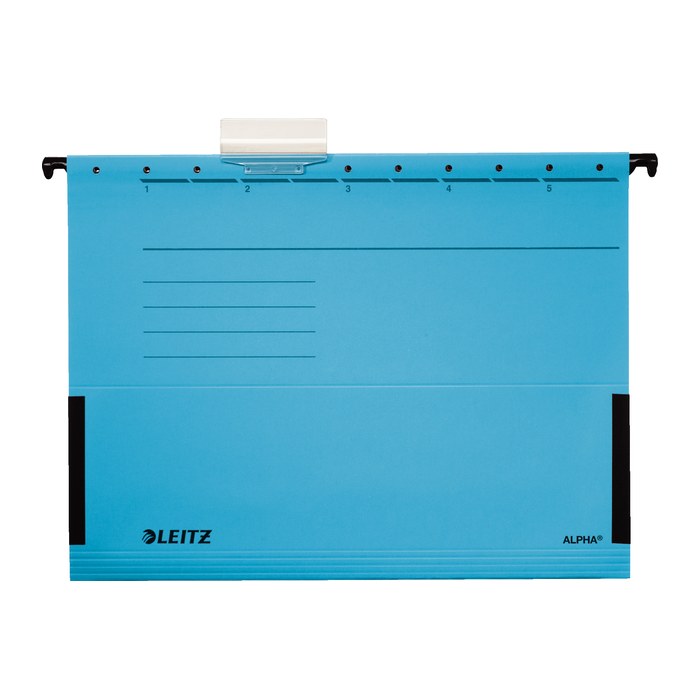 LEITZ Hängetaschen ALPHA® 1986 blau, 5 St.