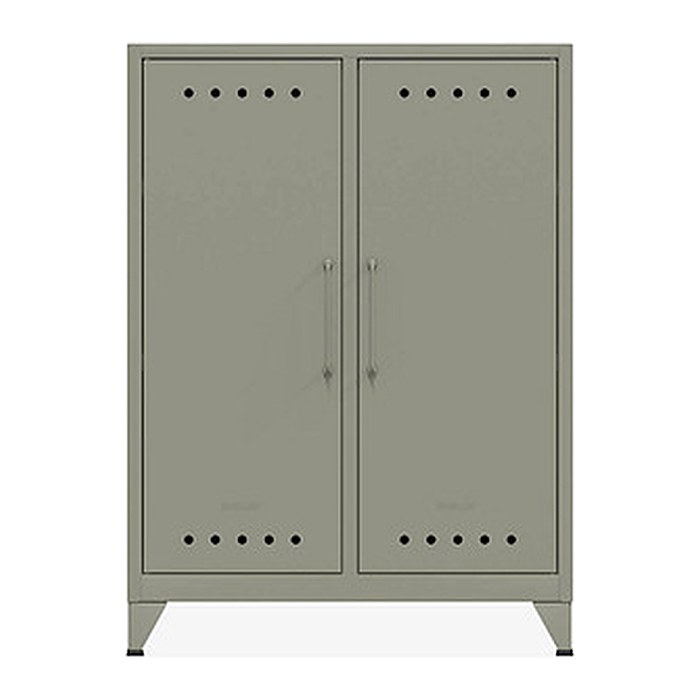BISLEY Sideboard Fern Middle, FERMID645 lichtgrau 80,0 x 40,0 x 110,0 cm, 1 St.