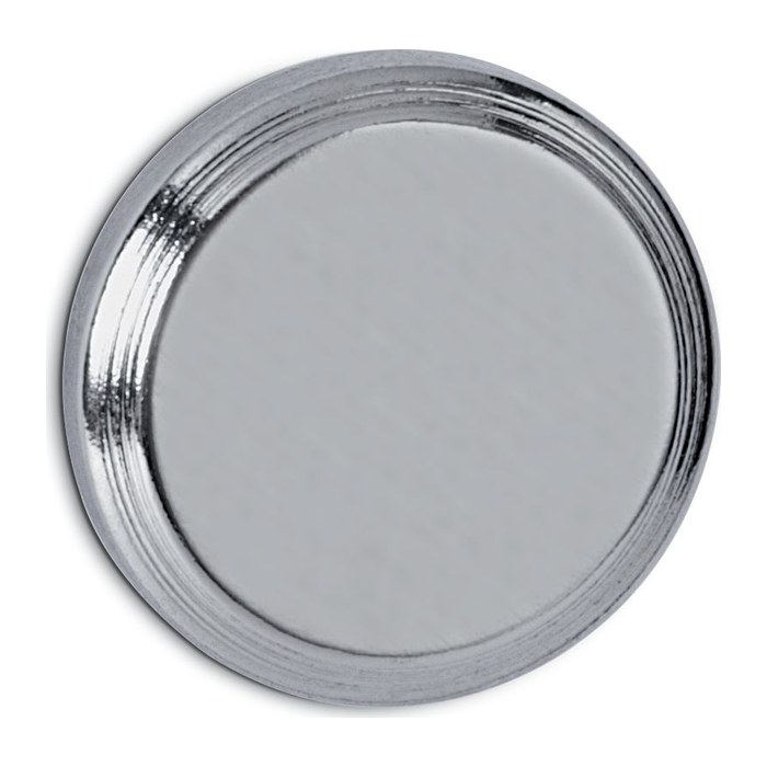 MAUL Magnet silber, Metall Ø 1,6 x 0,7 cm, 1 St.