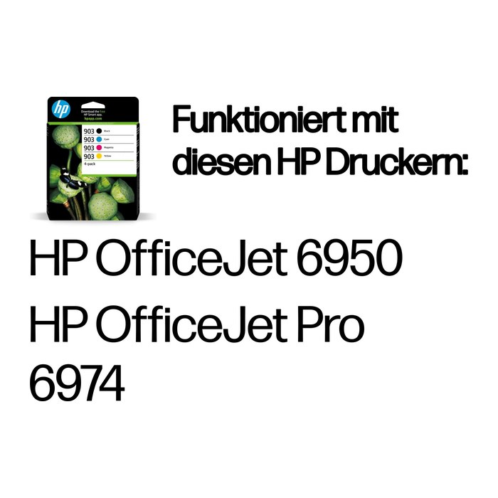HP 903 Schwarz+Dreifarbig Tintenpatrone