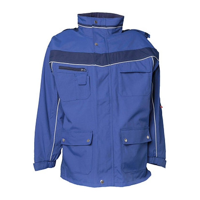 PLANAM® unisex Winterjacke PLALINE kornblau, marine Größe XS