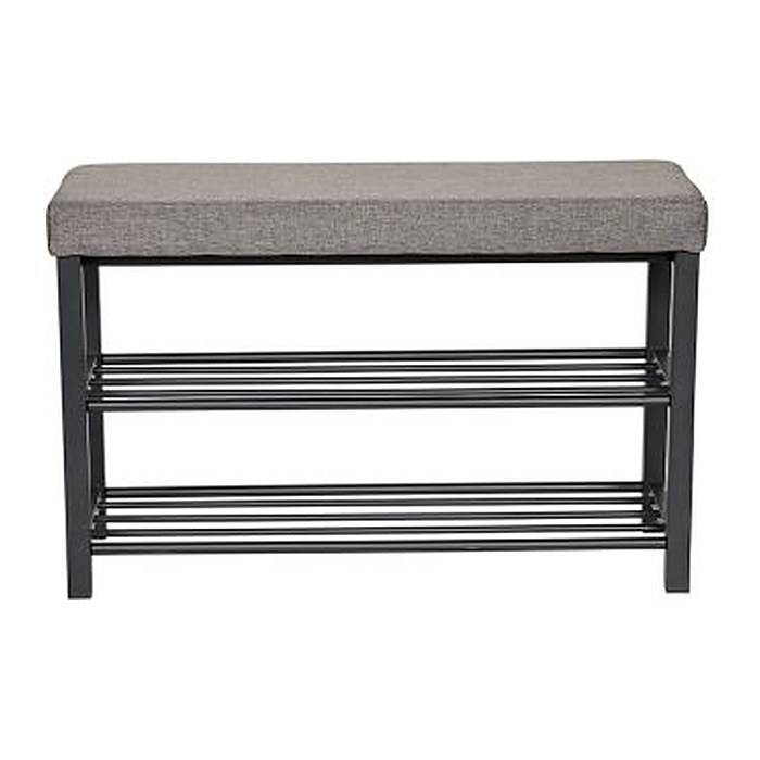 LOVE !T STORE !T Schuhregal LOFT schwarz, grau 80,0 x 31,5 x 50,0 cm, 1 St.