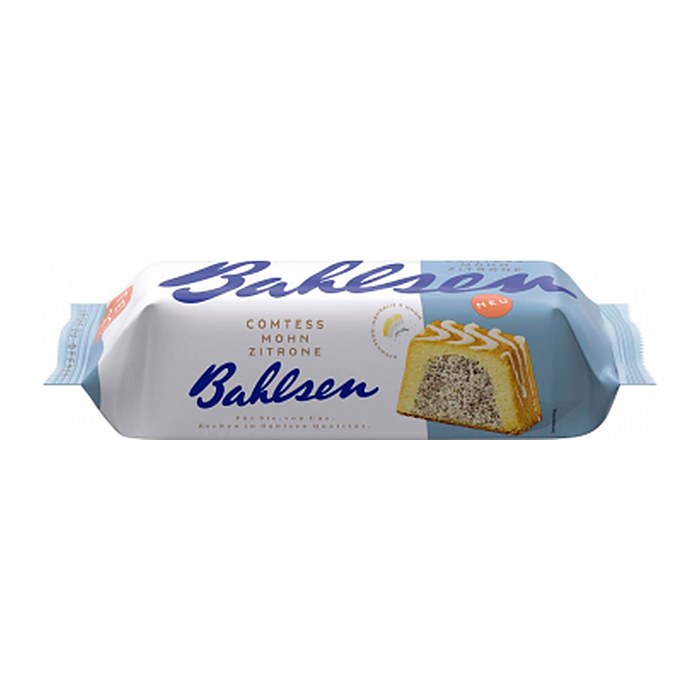 Bahlsen Comtess Mohn-Zitrone Kuchen 350,0 g, 1 St.
