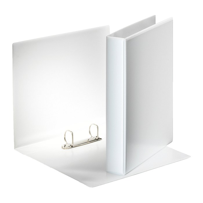 Esselte Präsentationsringbücher 2-Ringe weiß 5,1 cm DIN A4, 10 St.