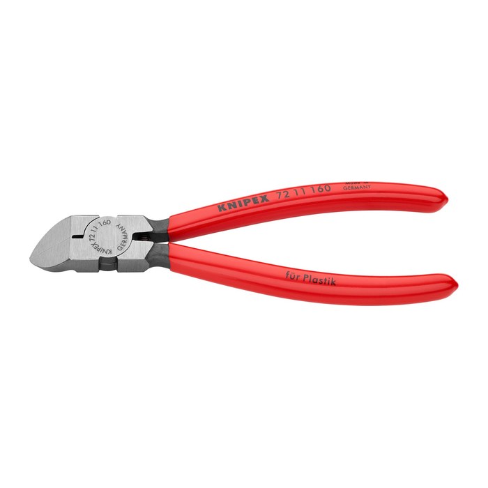 KNIPEX Seitenschneider 45° für Kunststoff 72 11 160