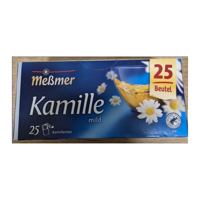 Meßmer Kamille Tee 25 Portionen