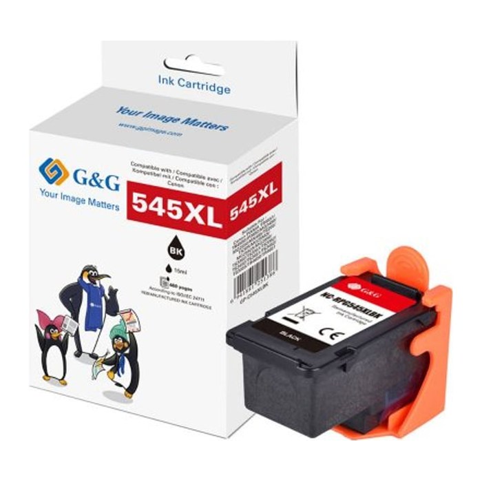 G&G XL-Patrone kompatibel mit Canon PG-545XL / 8286B001