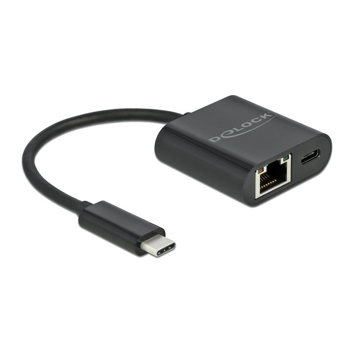 DeLOCK USB C/RJ 45 LAN-Adapter, 1 St.