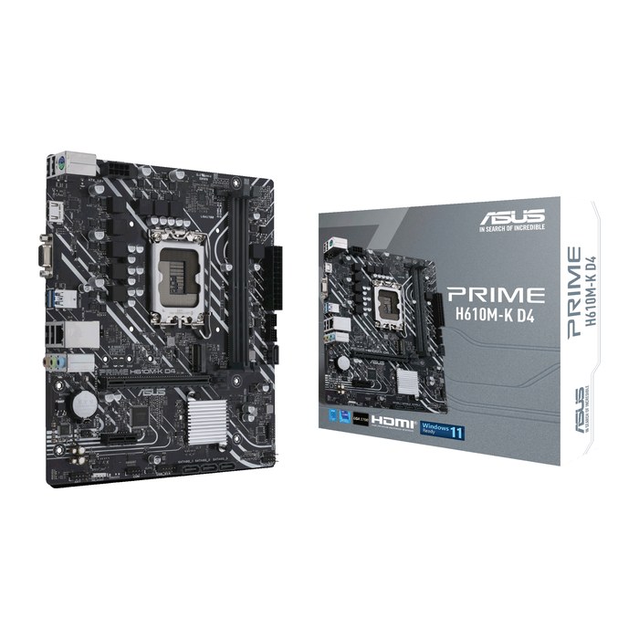 ASUS PRIME H610M-K D4 (INTEL,1700,DDR4,mATX)