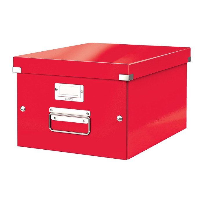 LEITZ Click & Store Aufbewahrungsbox 16,7 l rot 28,1 x 36,9 x 20,0 cm, 1 St.