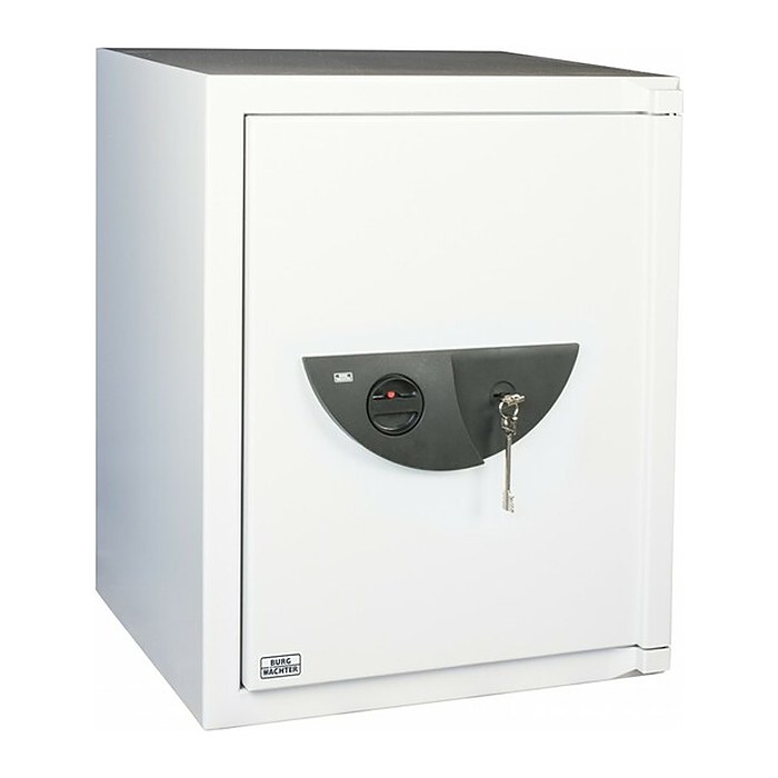 BURG WÄCHTER Tresor WS Office 812 K Sicherheitsstufe 1 nach EN 1143-1 lichtgrau 64,1 x 55,4 x 81,6 cm