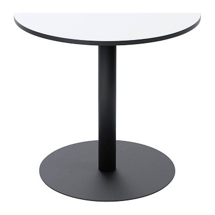 meet powered by PAPERFLOW MEZZO Bistrotisch rund MDF-Platte weiß 80,0 x 80,0 x 75,0 cm, 1 St.