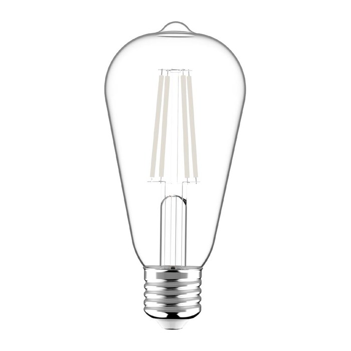 Avide LED Birne White Filament ST64 8.5W E27 WW 2700K