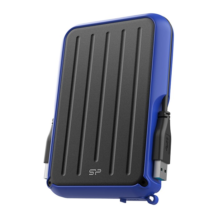 Silicon Power 6.3cm 5TB USB3.2 A66 water-res. Blue extern retail
