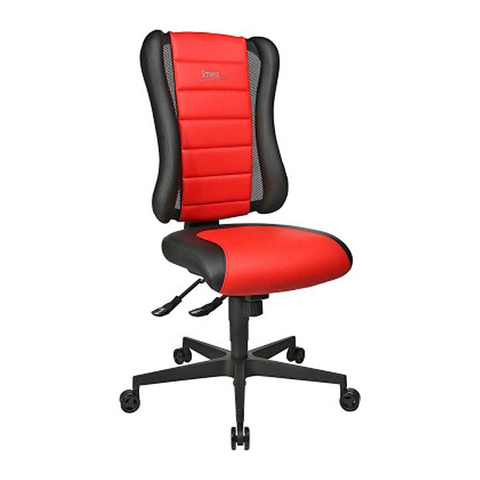 Topstar Gaming Stuhl Sitness RS, SR100 DA01 Kunstleder rot