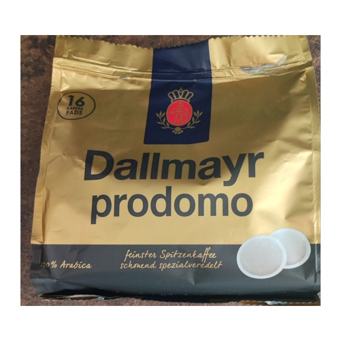 Dallmayr prodomo Kaffeepads, Arabicabohnen 16 St.