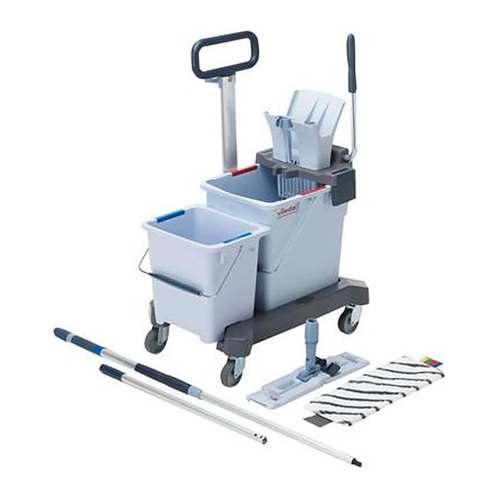 vileda® PROFESSIONAL Reinigungswagen-Set MicroSpeed