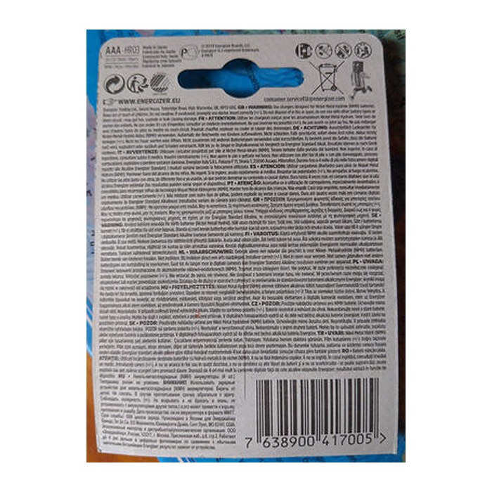 Energizer Akku Recharge -AAA HR03 Micro 700mAh 4St.
