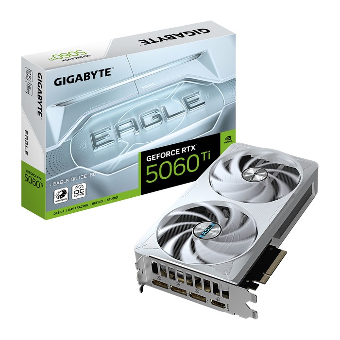 Gigabyte RTX5060 TI EAGLE OC ICE 16GB GDDR7 HDMI 3xDP