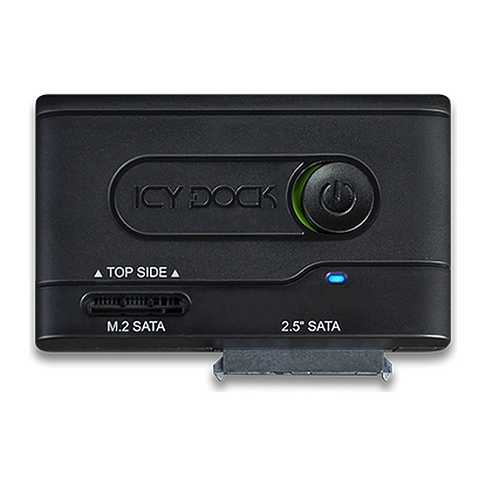 Adapter IcyDock 1x M.2 SATA or 2.5" SATA SSD to USB 3.2 Gen1