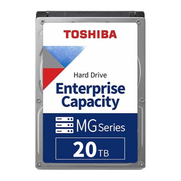 Toshiba 8.9cm (3.5") 20TB SATA3 Enterprise Capacity 7200 512 intern