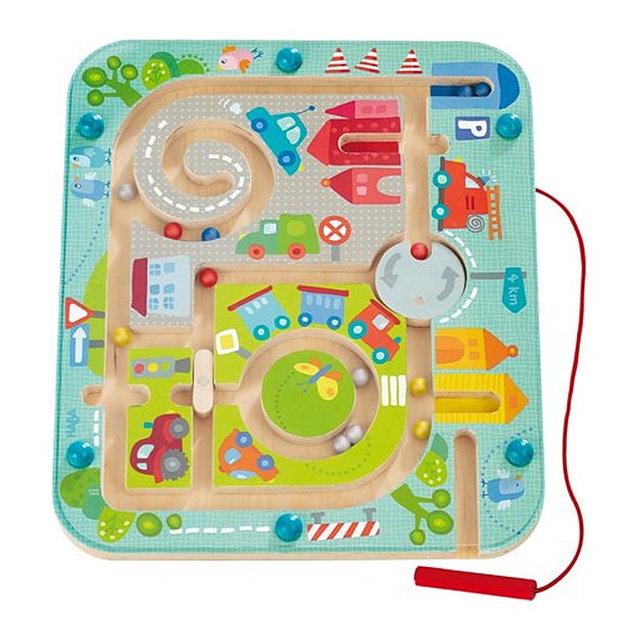 HABA® Magnetspiel Stadtlabyrinth Geschicklichkeitsspiel, 1 St.