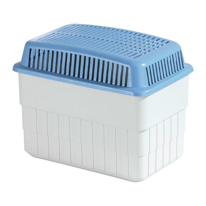WENKO Raumentfeuchter weiß/blau, 2x 2,0 kg