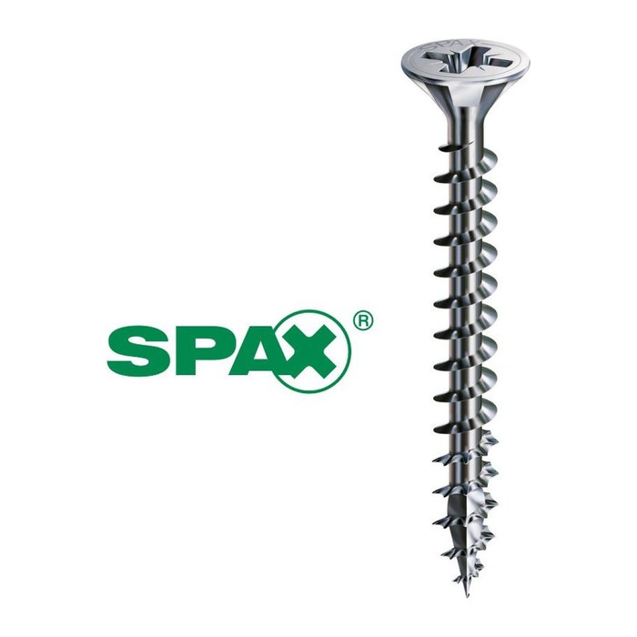 SPAX® Universalschrauben Z2 Senkkopf WIROX 1081010500403 5 mm x 40 mm, 200 St.