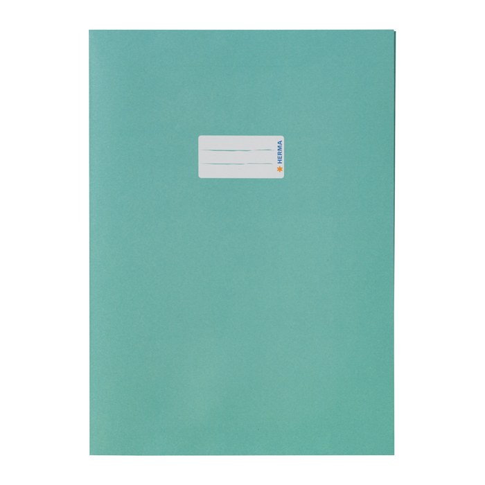 HERMA Heftumschlag glatt türkis Papier DIN A4, 1 St.