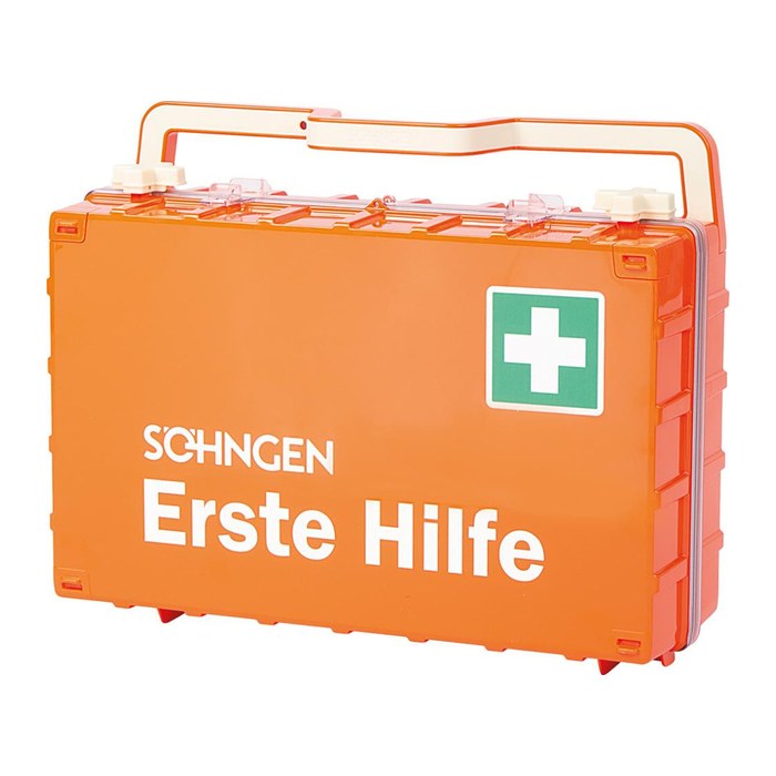 SÖHNGEN Erste-Hilfe-Koffer DYNAMIC-GLOW L Standard DIN 13169 orange