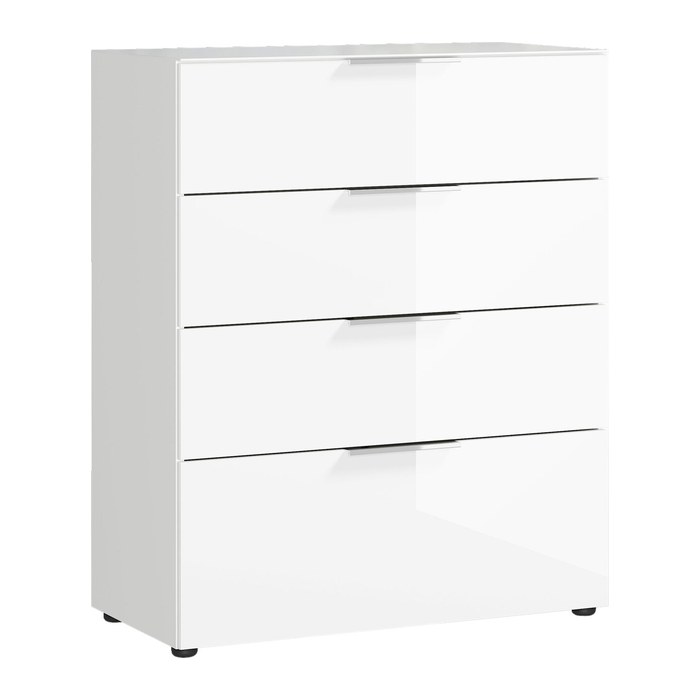 GERMANIA Kommode Oakland, 3695-84 weiß 83,0 x 42,0 x 102,0 cm, 1 St.