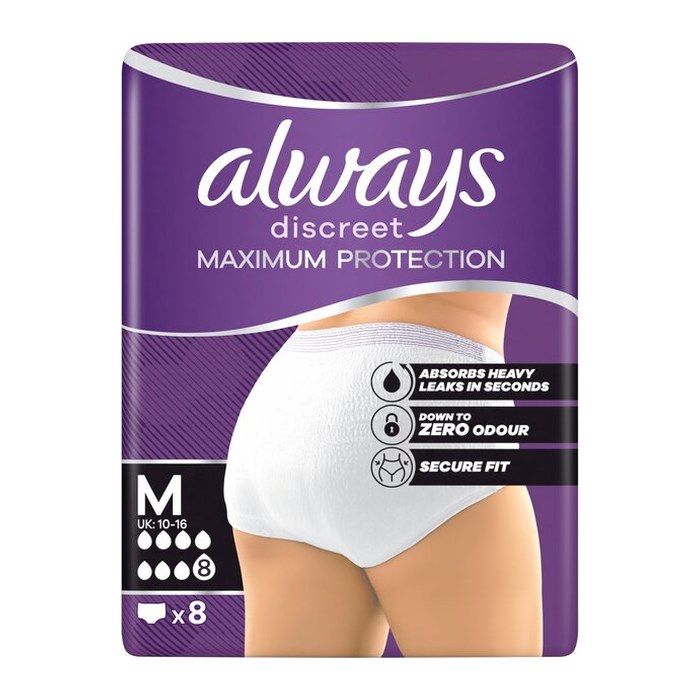 always Inkontinenzhosen discreet Maximum Protection M, 8 St.