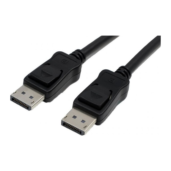 goobay DisplayPort 2.1 Kabel 2,0 m schwarz, 1 St.