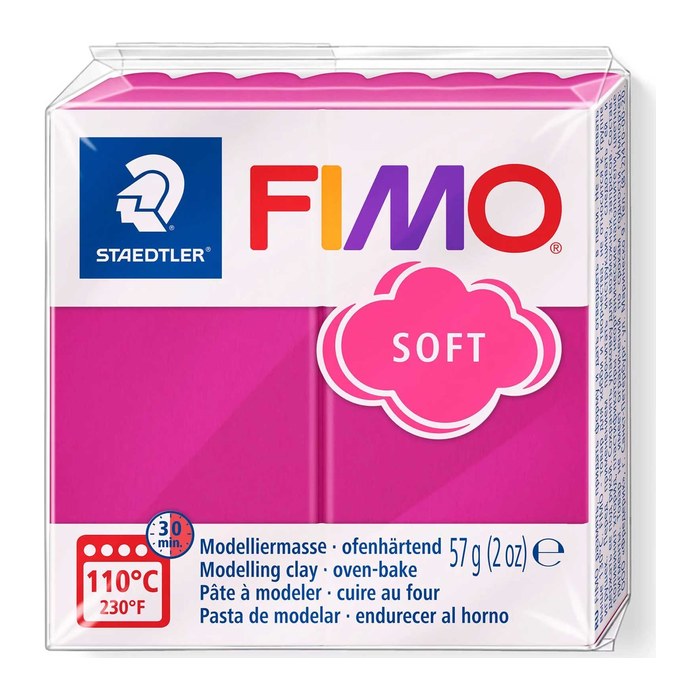 FIMO Mod.masse Fimo soft Weihnachtsrot